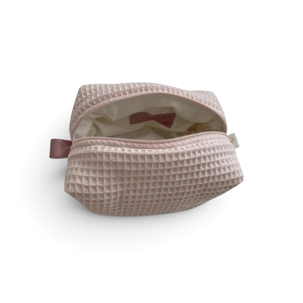 La Gofri | Trousse Toilette Personnalisable Coton Gaufré