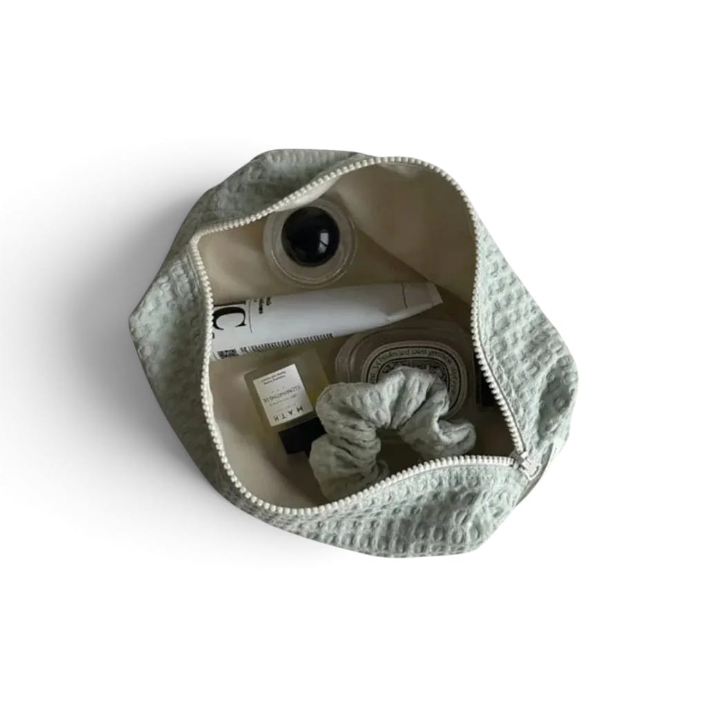 La Gofri | Trousse Toilette Personnalisable Coton Gaufré