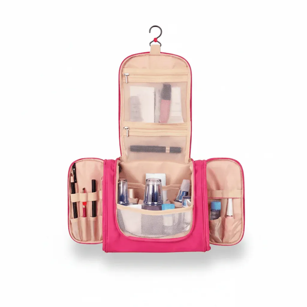 La Gripa | Trousse de Toilette Suspendue Nylon Femme