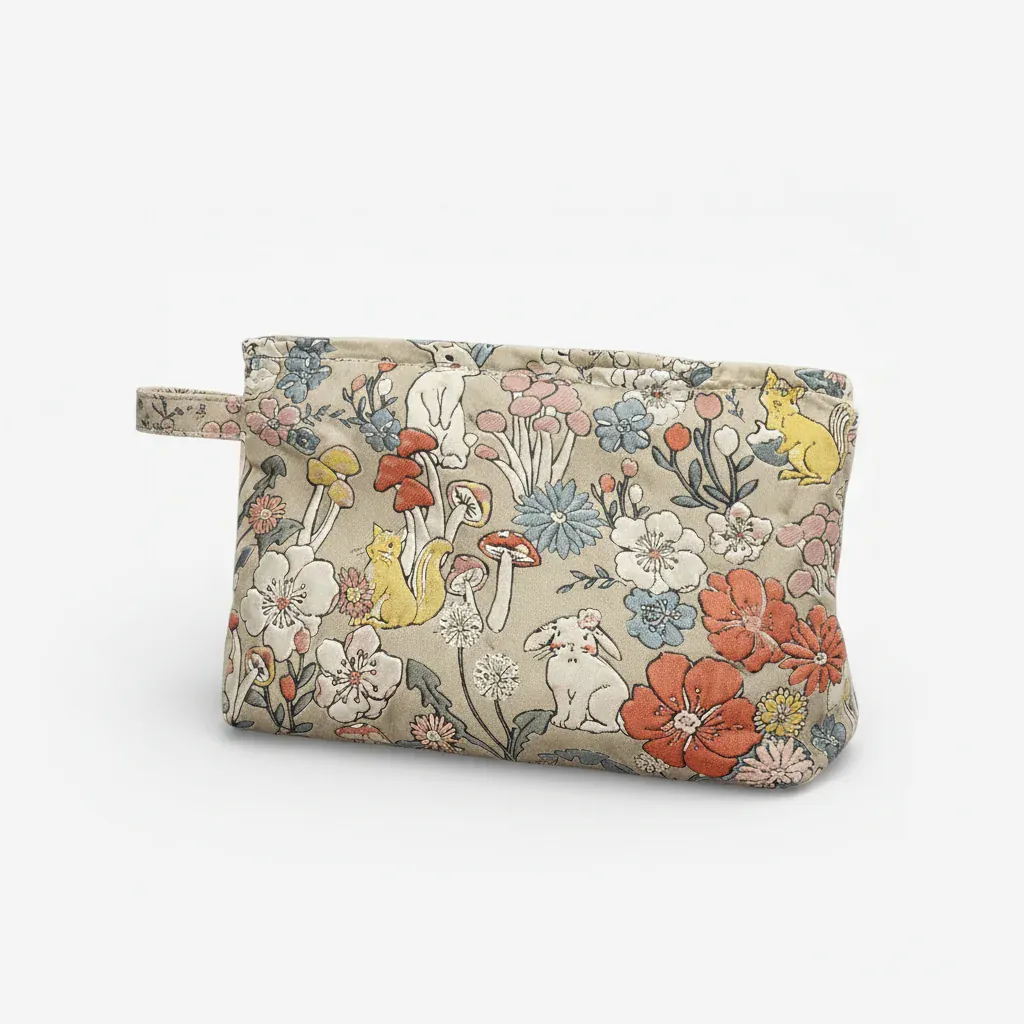 La Jacqi | Trousse de Toilette Femme Jacquard Brodée