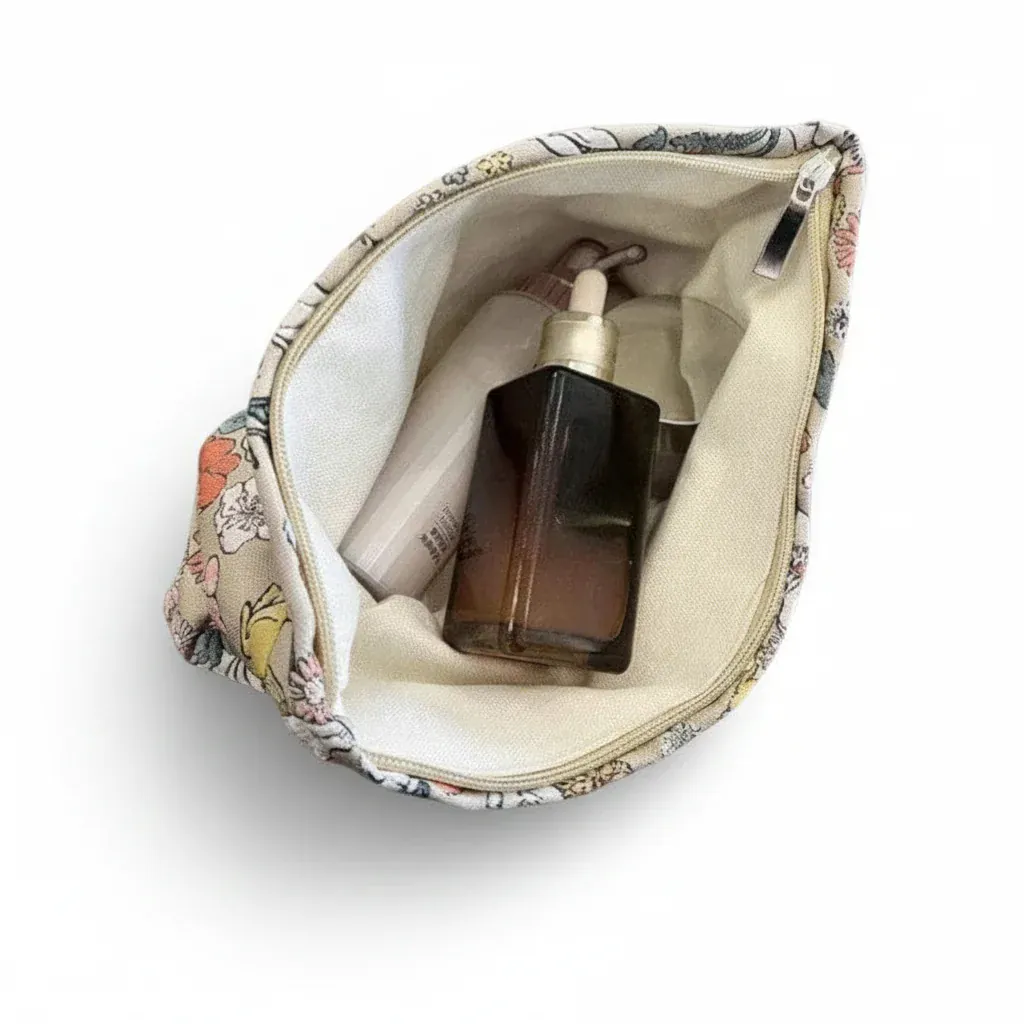 La Jacqi | Trousse de Toilette Femme Jacquard Brodée