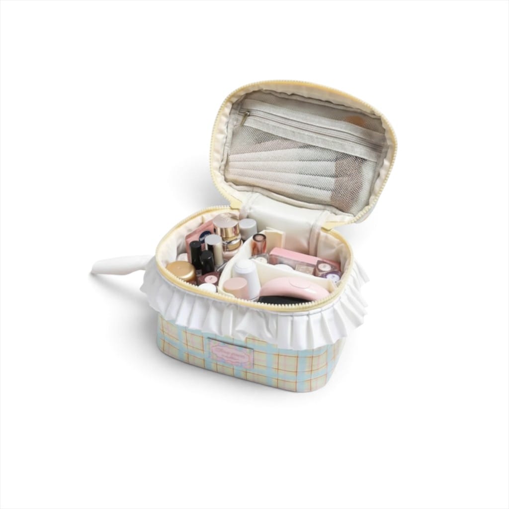 LA KORA | GRANDE TROUSSE DE TOILETTE FEMME DENTELLE