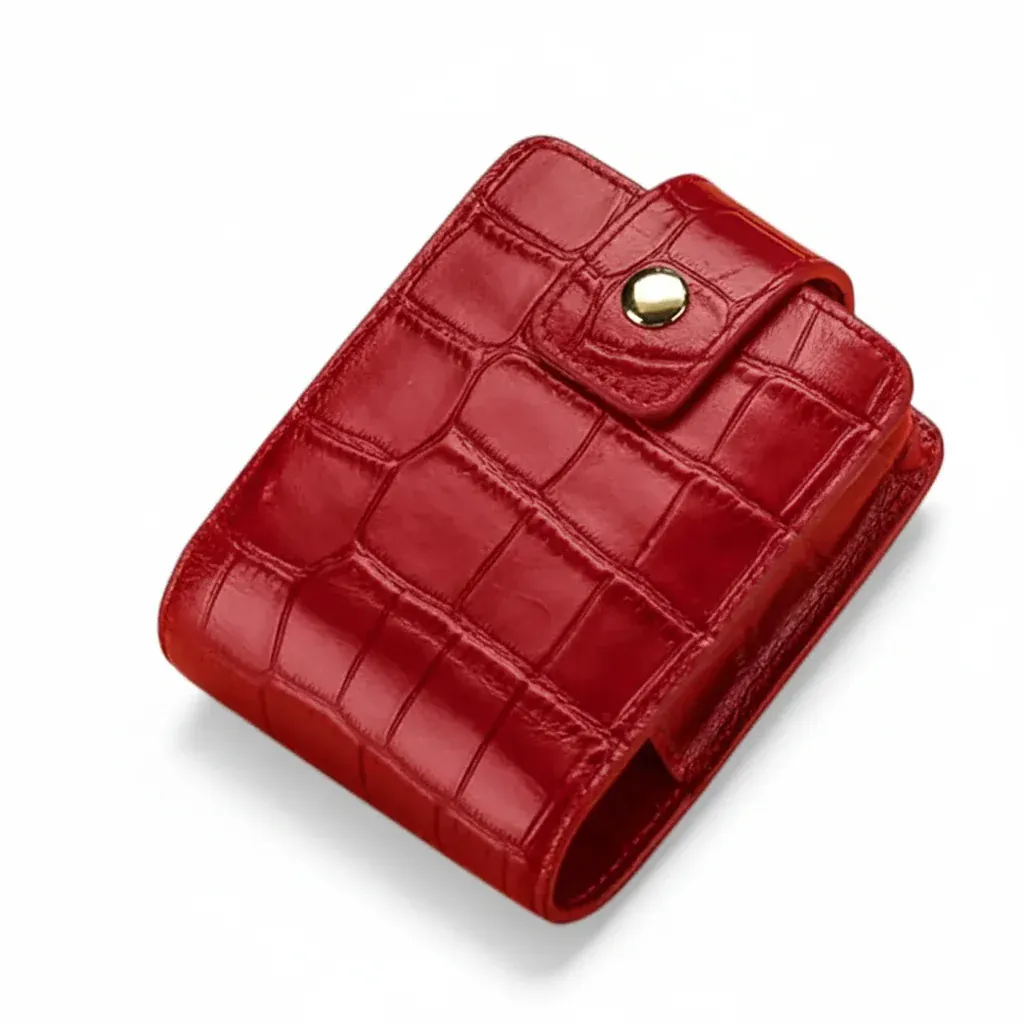La Labva | Pochette Rouges à Lèvres Simili Cuir Miroir Mini