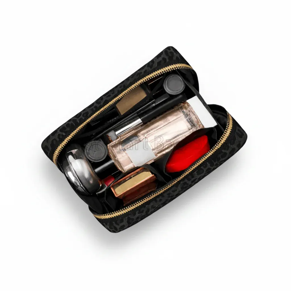 La Leova | Trousse Femme Motif Léopard PVC Protégée