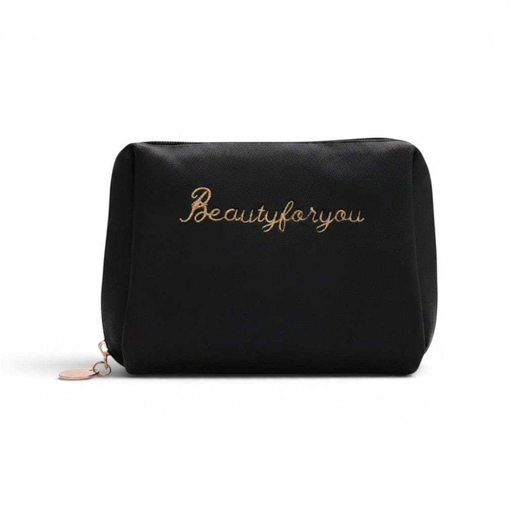 La Lettra | Trousse Toilette Velours Broderie Femme