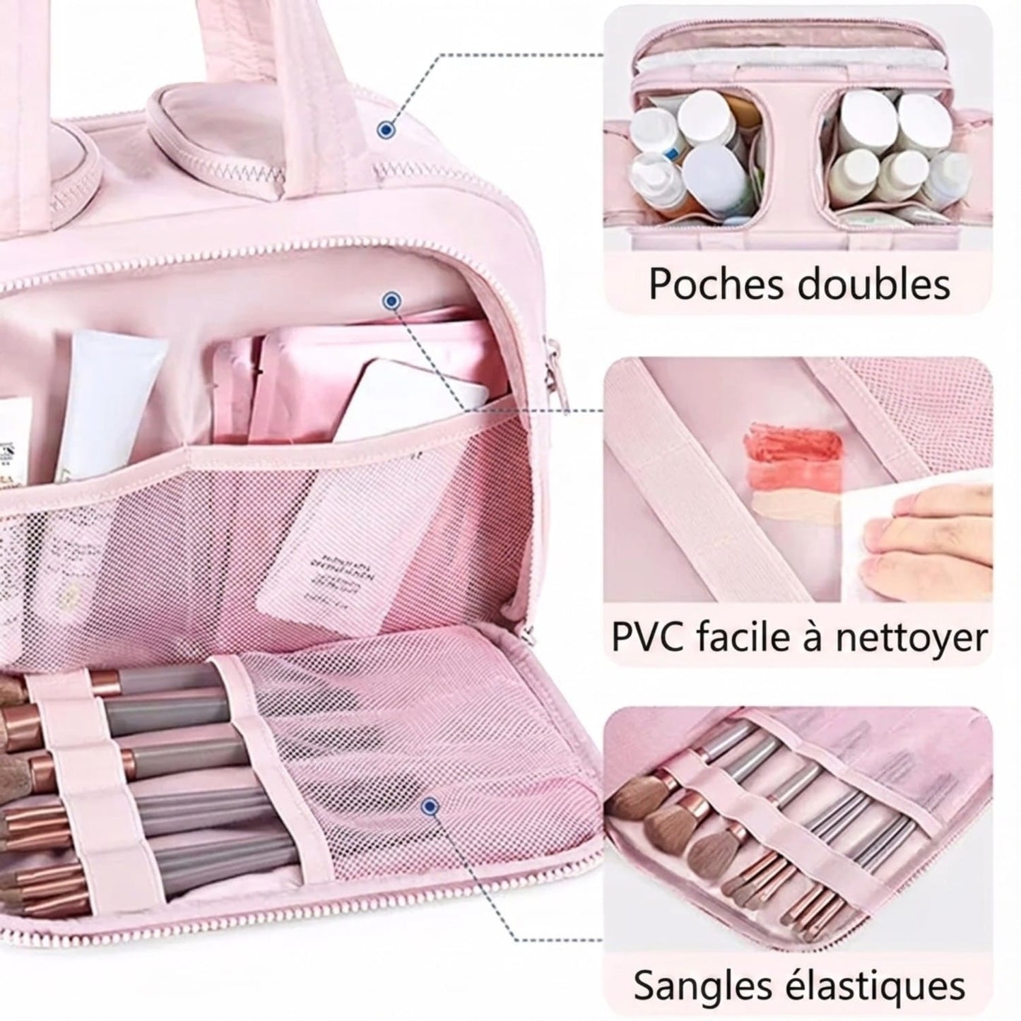 La Luxa | Grande Trousse de Toilette Femme Luxe