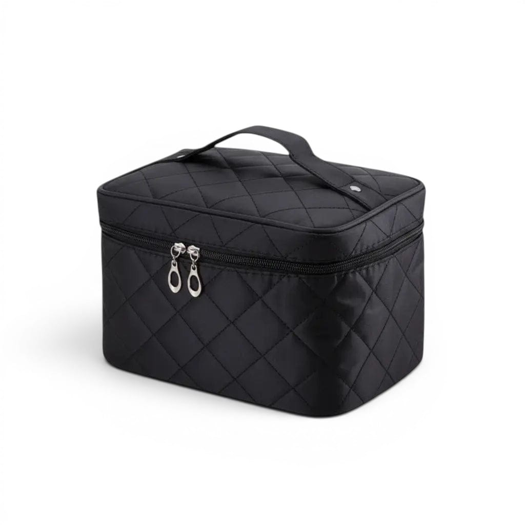 La Matea | Trousse de Toilette Femme Nylon Matelassé Grande Capacité