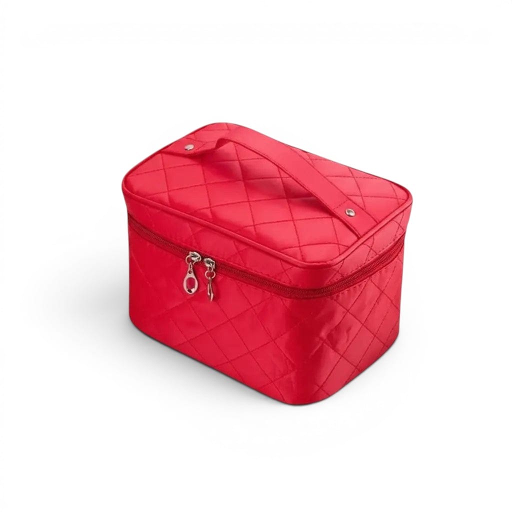 La Matea | Trousse de Toilette Femme Nylon Matelassé Grande Capacité