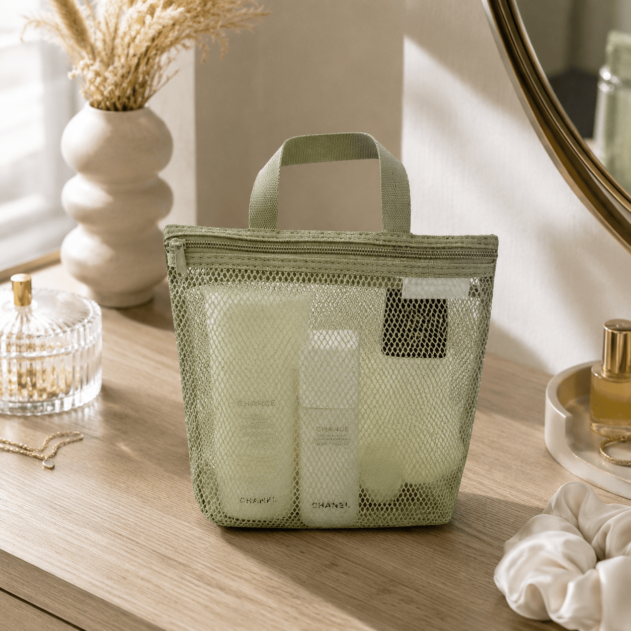 La Mesha | Trousse Mesh Imperméable Grande Capacité Voyage