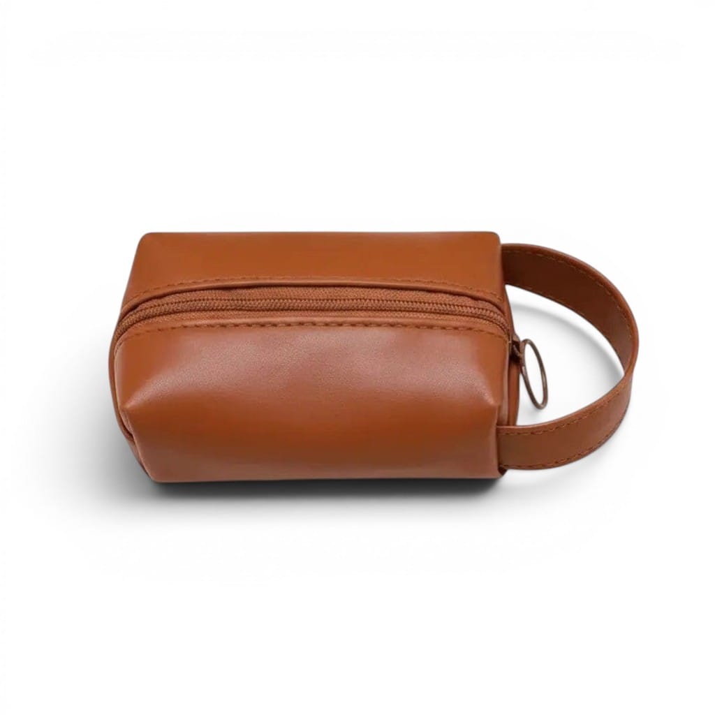 La Minia | Trousse de Toilette Femme - Mini Simili Cuir