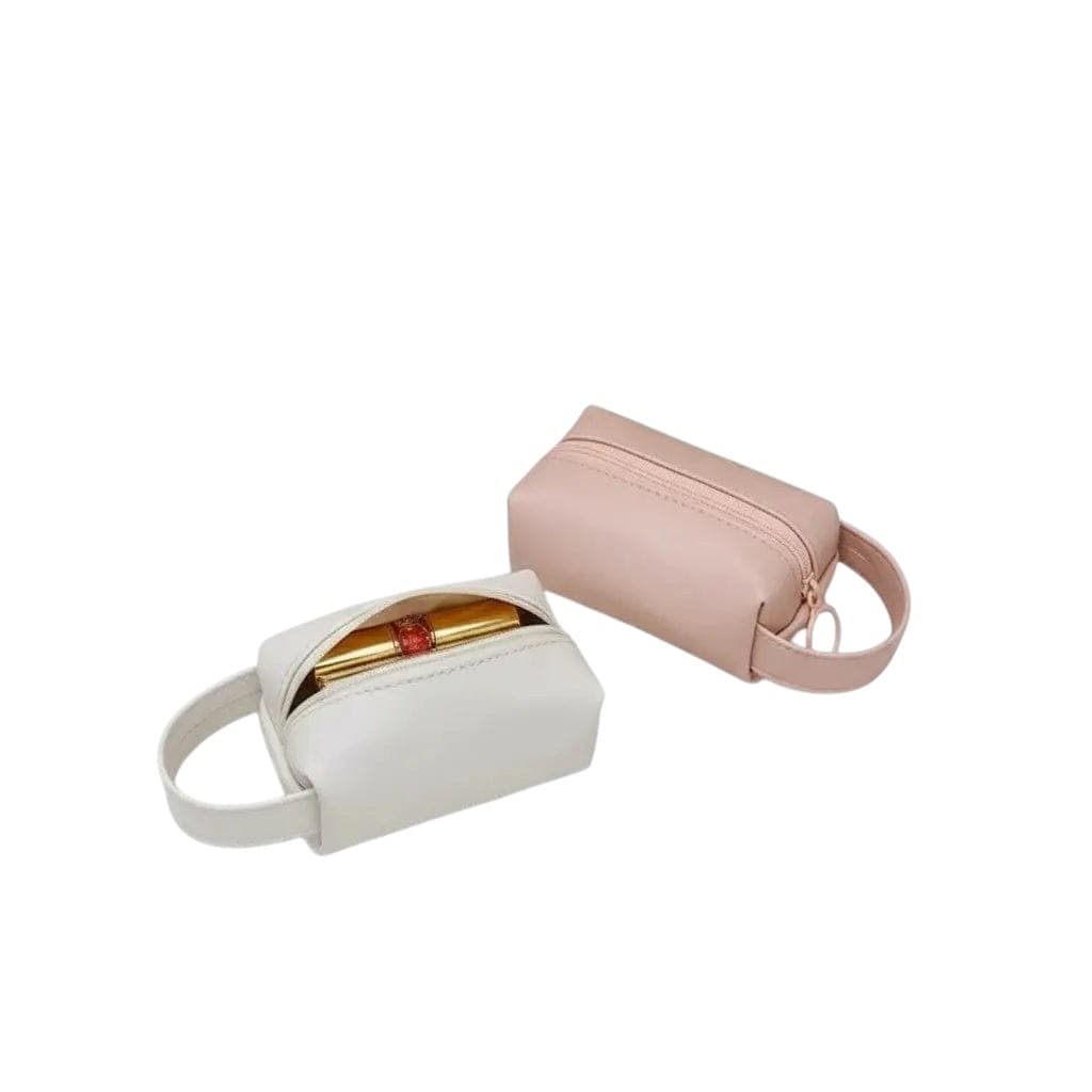 La Minia | Trousse de Toilette Femme - Mini Simili Cuir