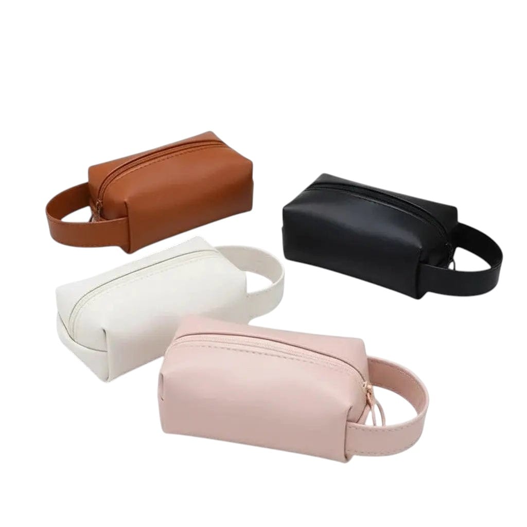 La Minia | Trousse de Toilette Femme - Mini Simili Cuir