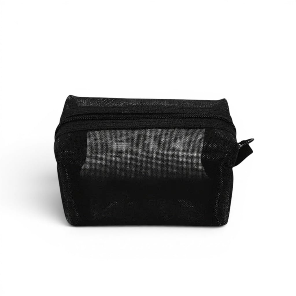 La Minvi | Mini Trousse Nylon Mesh Transparente Ultra-Compacte