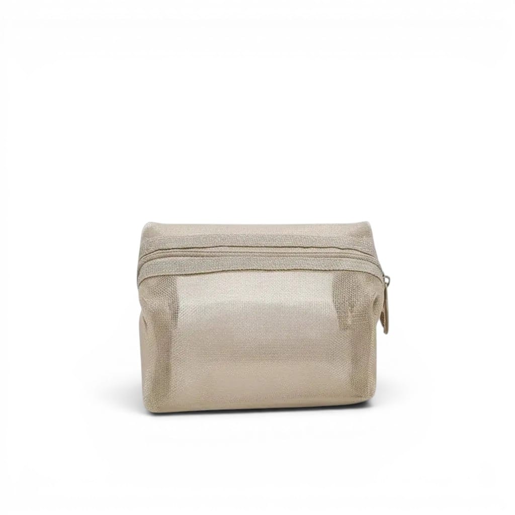 La Minvi | Mini Trousse Nylon Mesh Transparente Ultra-Compacte