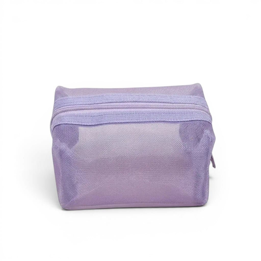 La Minvi | Mini Trousse Nylon Mesh Transparente Ultra-Compacte