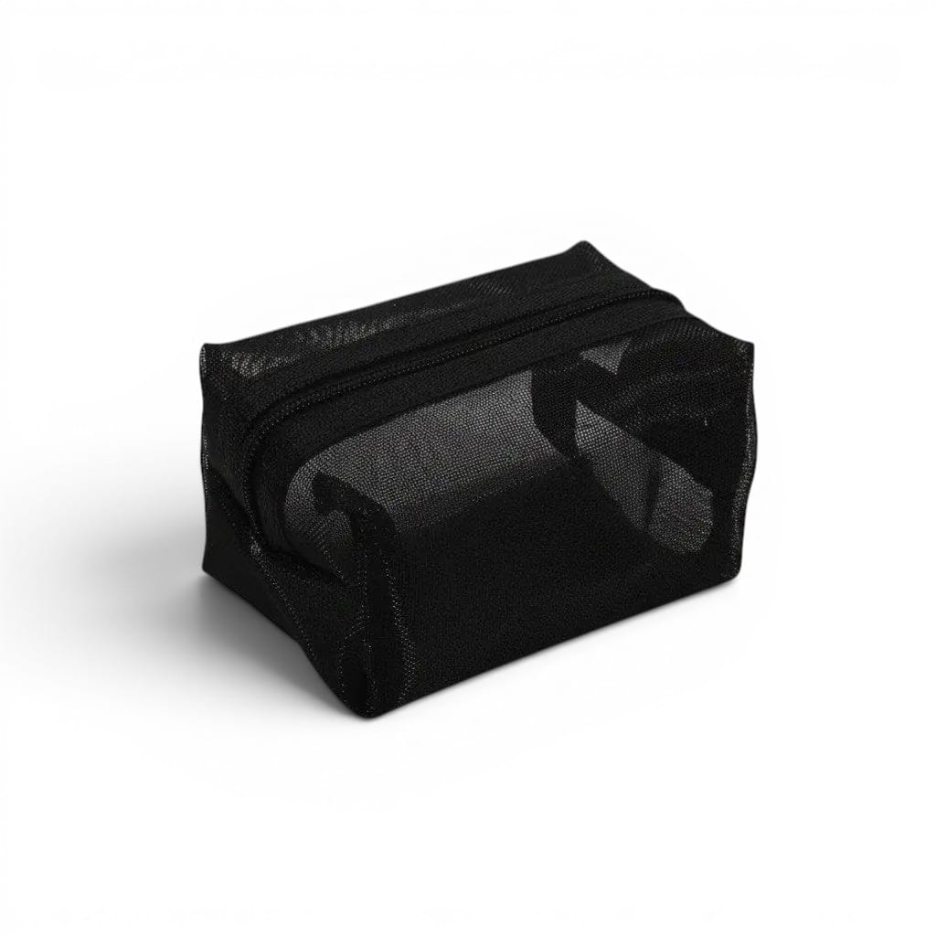 La Minvi | Mini Trousse Nylon Mesh Transparente Ultra-Compacte