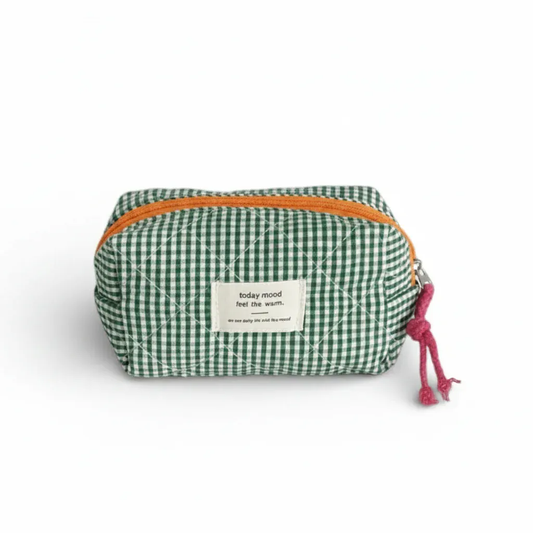 La Molti | Trousse de Toilette Femme Matelassée Compacte