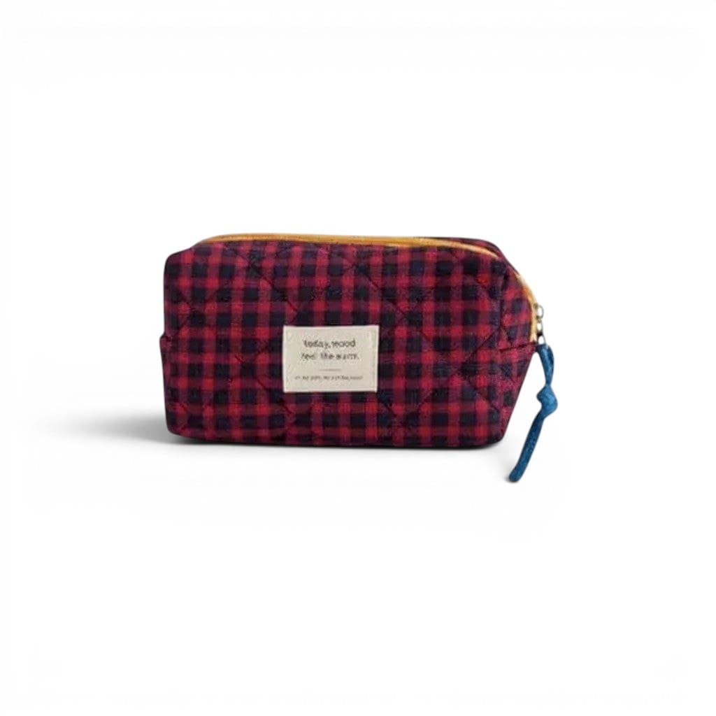 La Molti | Trousse de Toilette Femme Matelassée Compacte