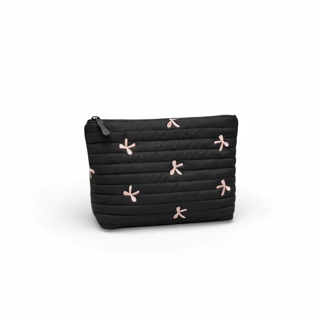 La Noda | Trousse de Toilette Femme Broderie Nœud