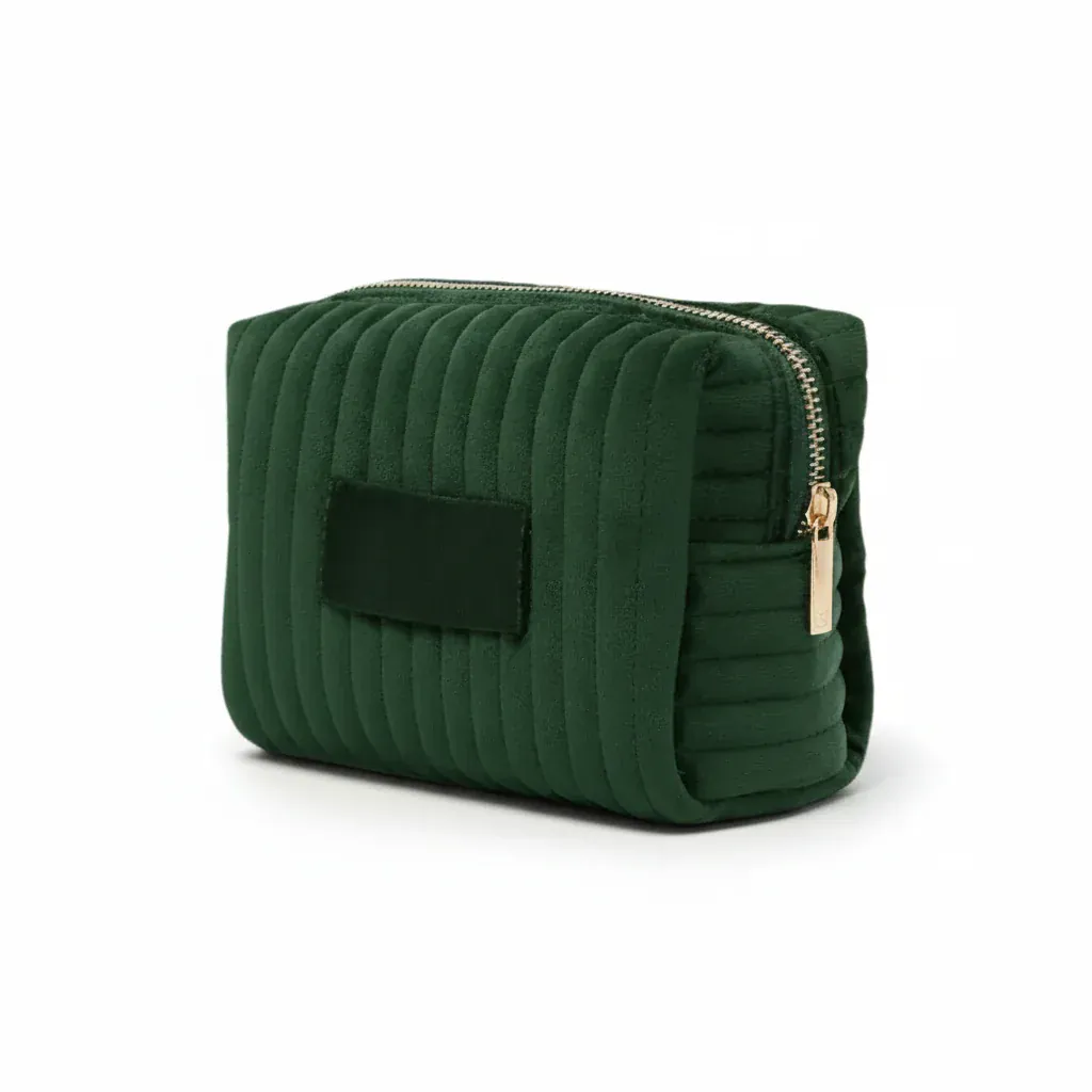 La Nomia | Trousse Toilette Velours Personnalisée Femme