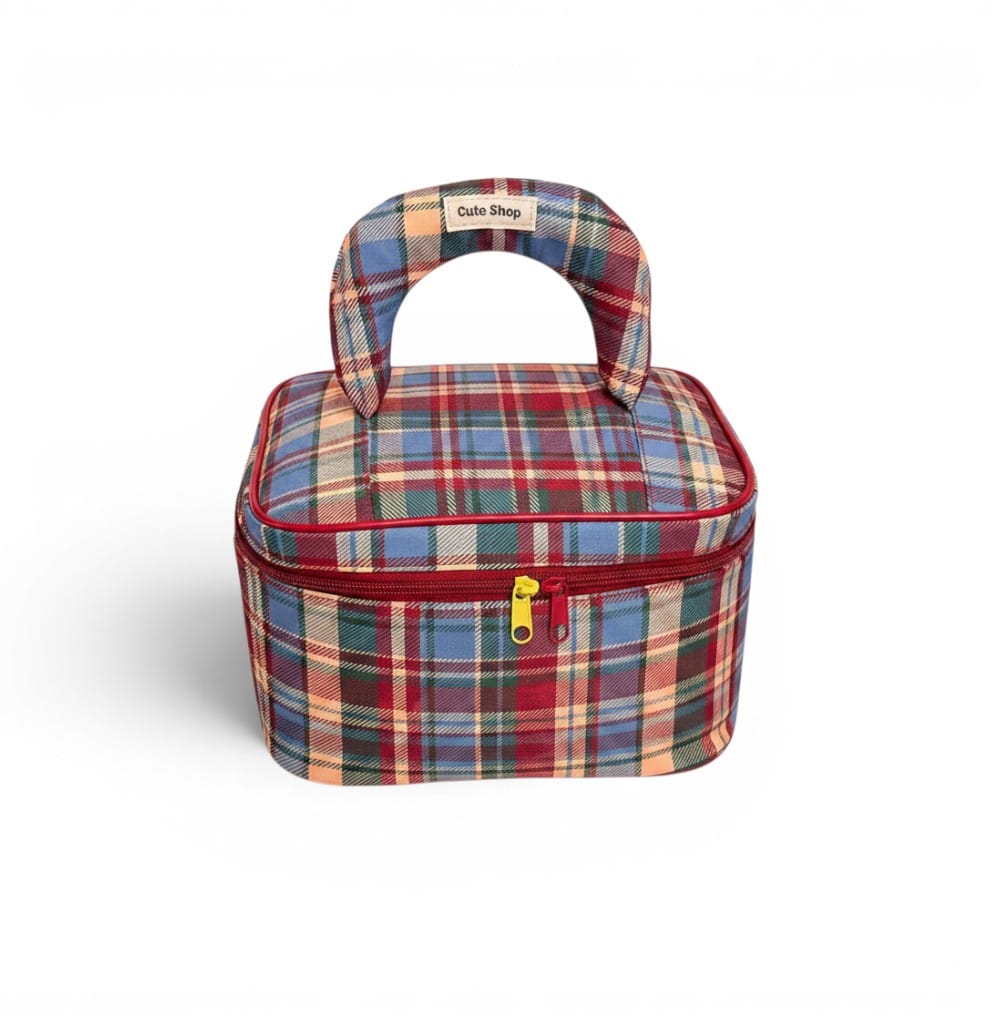 La Oxfi | Trousse de Toilette Oxford Carreaux Femme