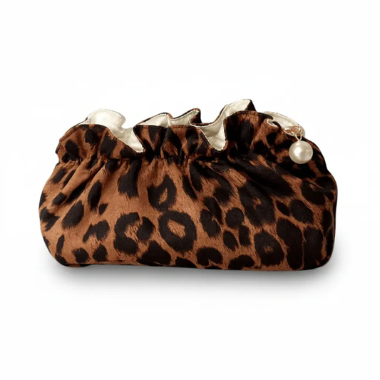 La Perla | Trousse Léopard Fermeture Perles Femme