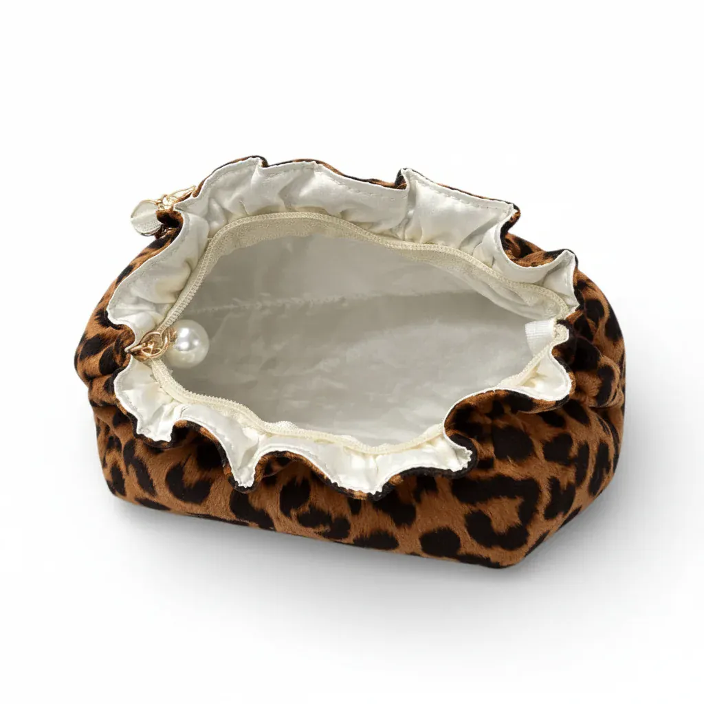 La Perla | Trousse Léopard Fermeture Perles Femme