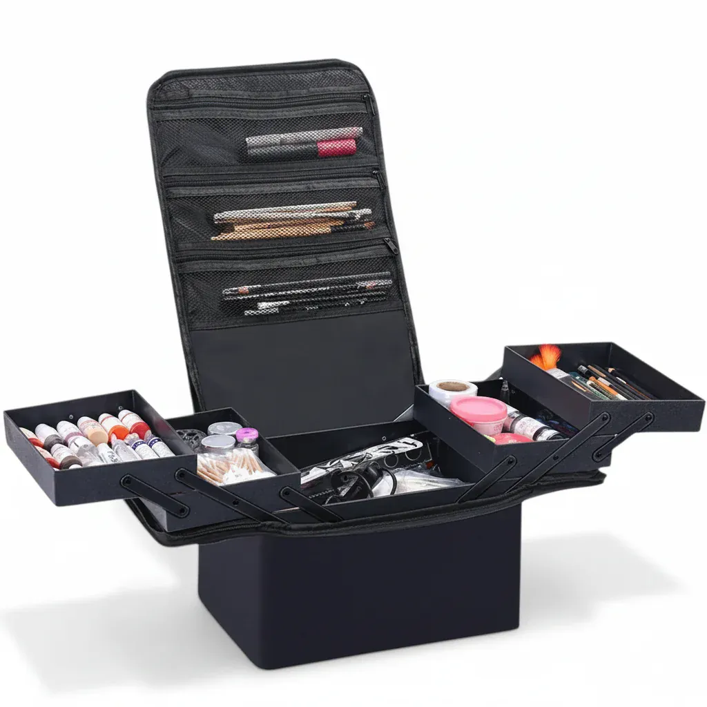 La Platva | Mallette Maquillage Nylon Waterproof Multi-Plateaux