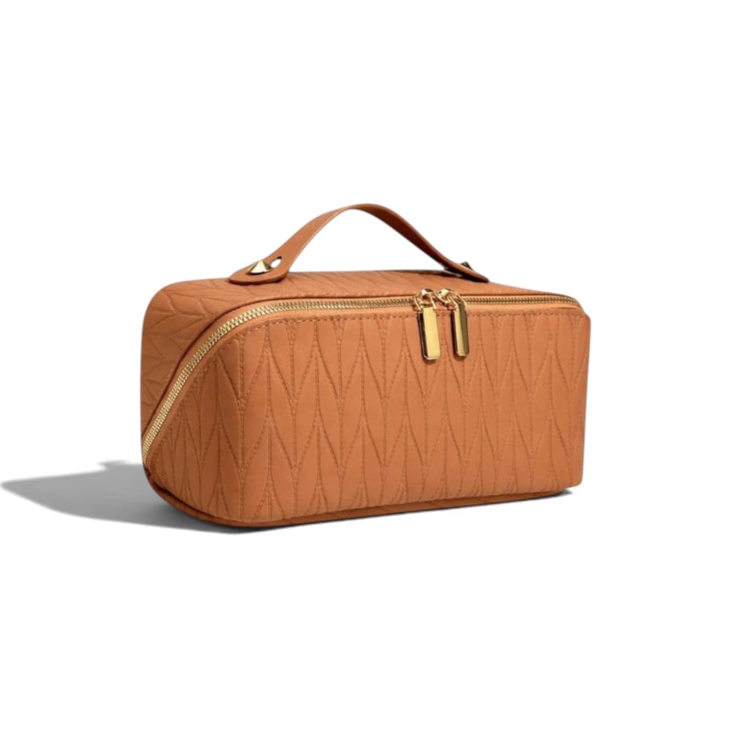 LA PLEVA | GRANDE TROUSSE DE TOILETTE FEMME SIMILI CUIR
