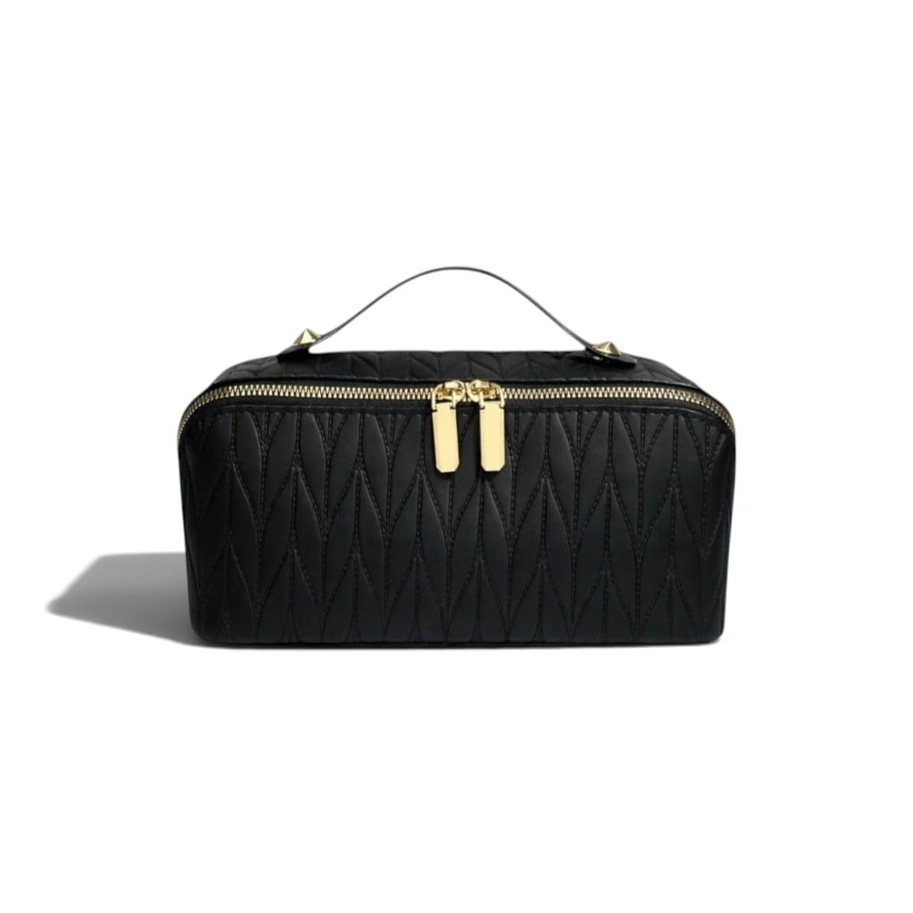 LA PLEVA | GRANDE TROUSSE DE TOILETTE FEMME SIMILI CUIR