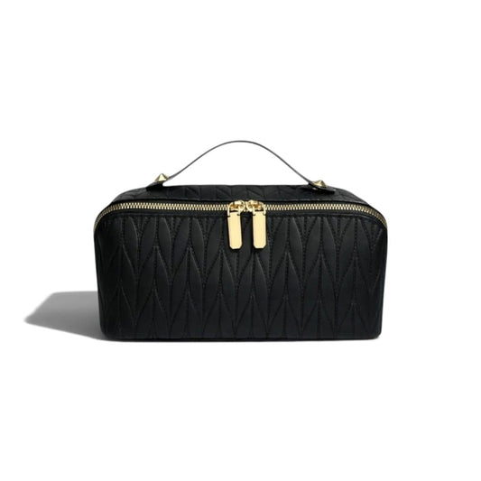 LA PLEVA | GRANDE TROUSSE DE TOILETTE FEMME SIMILI CUIR