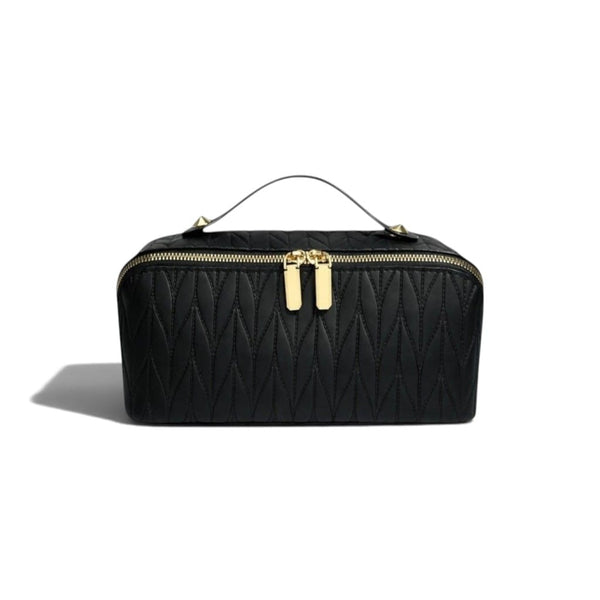 LA PLEVA | GRANDE TROUSSE DE TOILETTE FEMME SIMILI CUIR