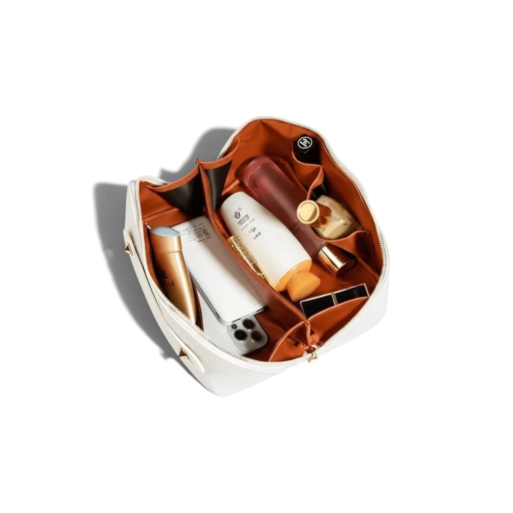 LA PLEVA | GRANDE TROUSSE DE TOILETTE FEMME SIMILI CUIR
