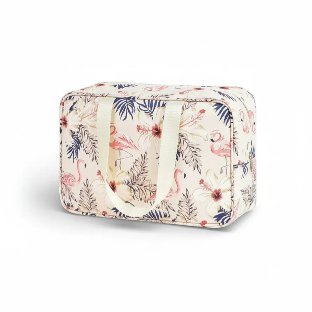 La Pogna | Grande Trousse Femme Imperméable Poignée Voyage
