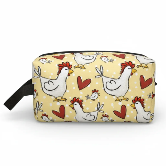 La Pouli | Trousse Enfant Motif Poule Campagne