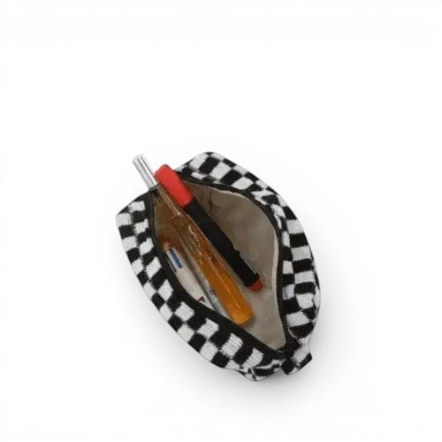 La Quadra | Trousse de Toilette Femme Carreaux Compacte