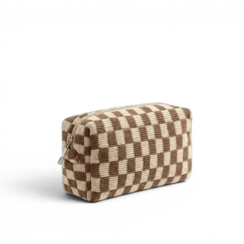 La Quadra | Trousse de Toilette Femme Carreaux Compacte