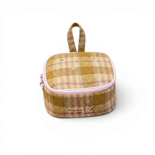 La Retvi | Trousse de Toilette Rétro Tartan Femme