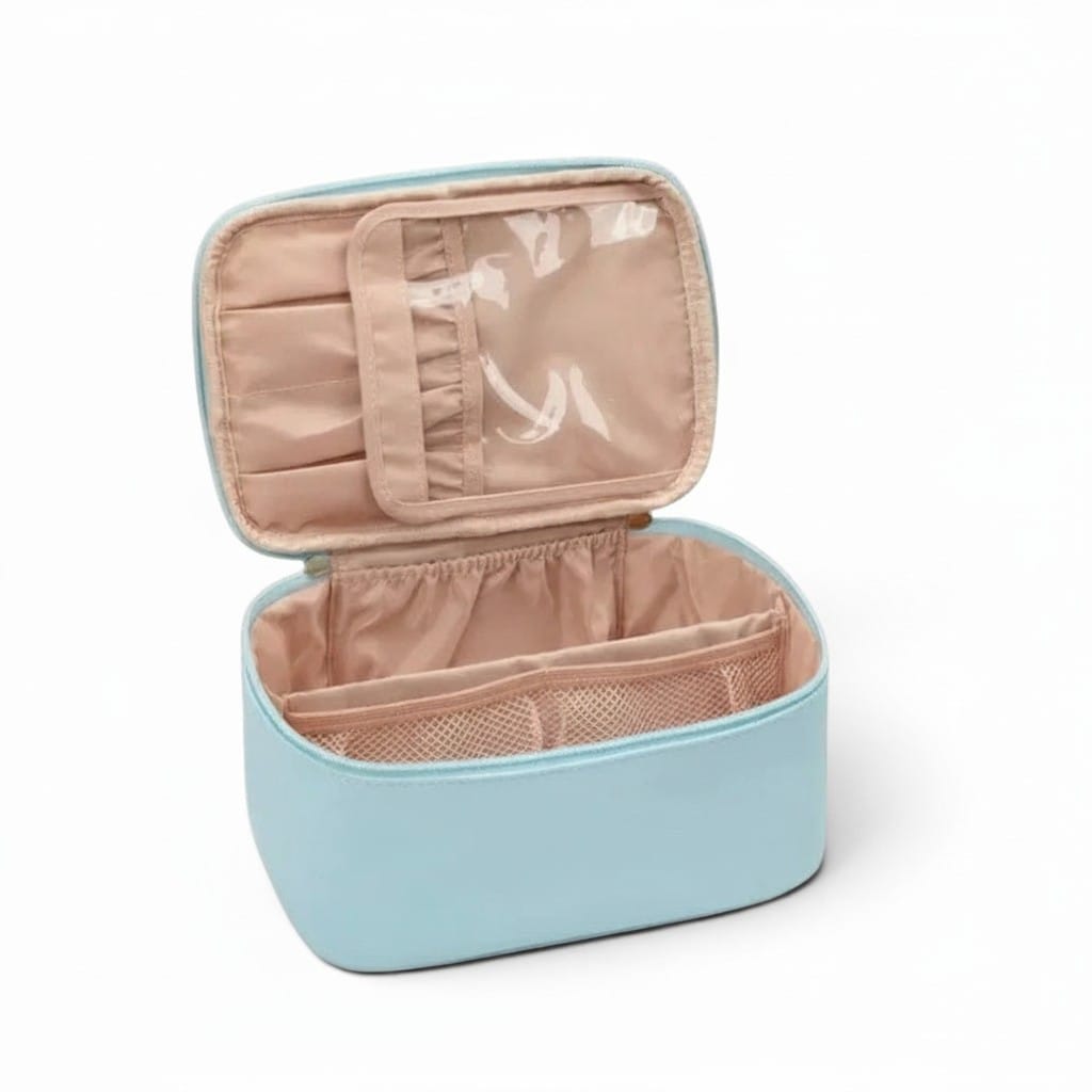 La Righa | Trousse de Toilette Femme - Rigide Séparateurs Modulables