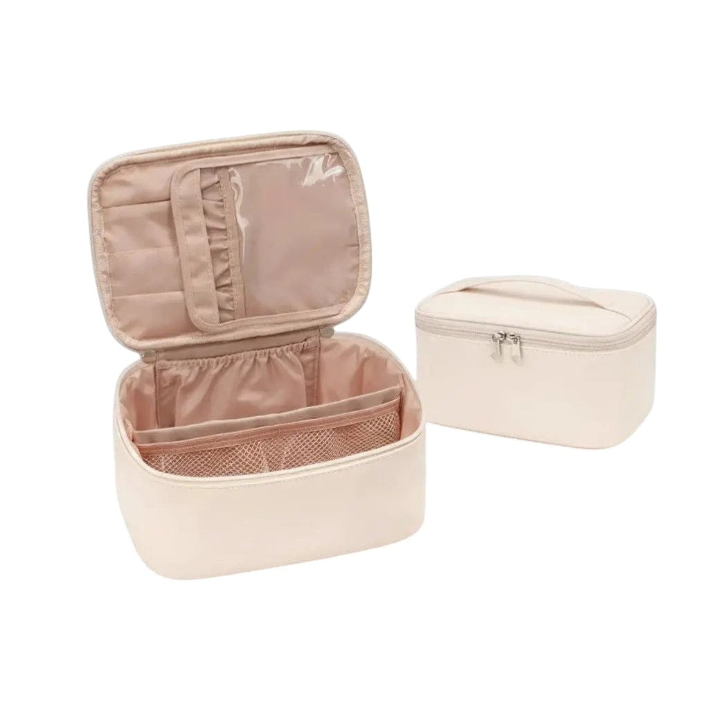 La Righa | Trousse de Toilette Femme - Rigide Séparateurs Modulables