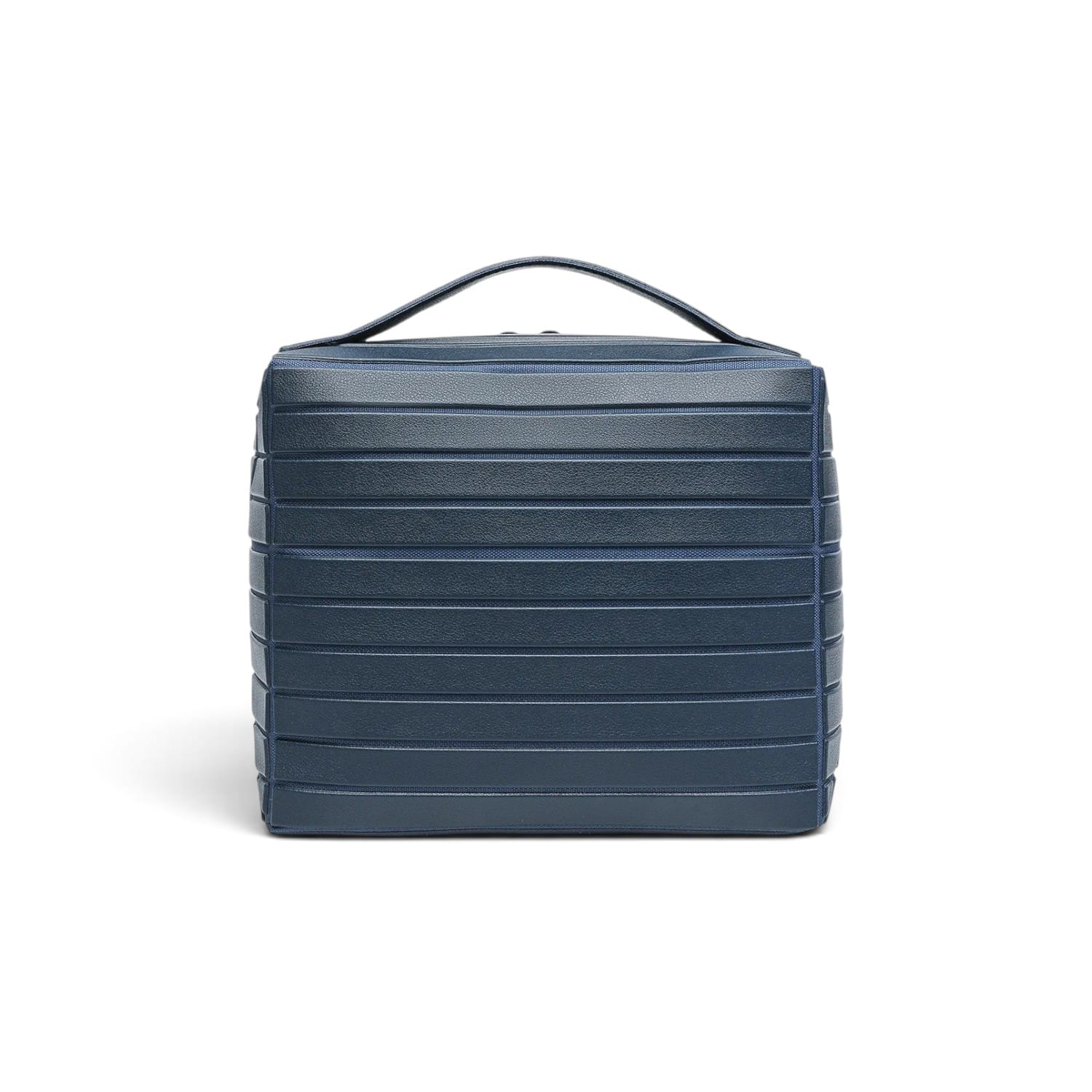 La Rigra | Grande Trousse Maquillage Femme PVC Rigide Rayé
