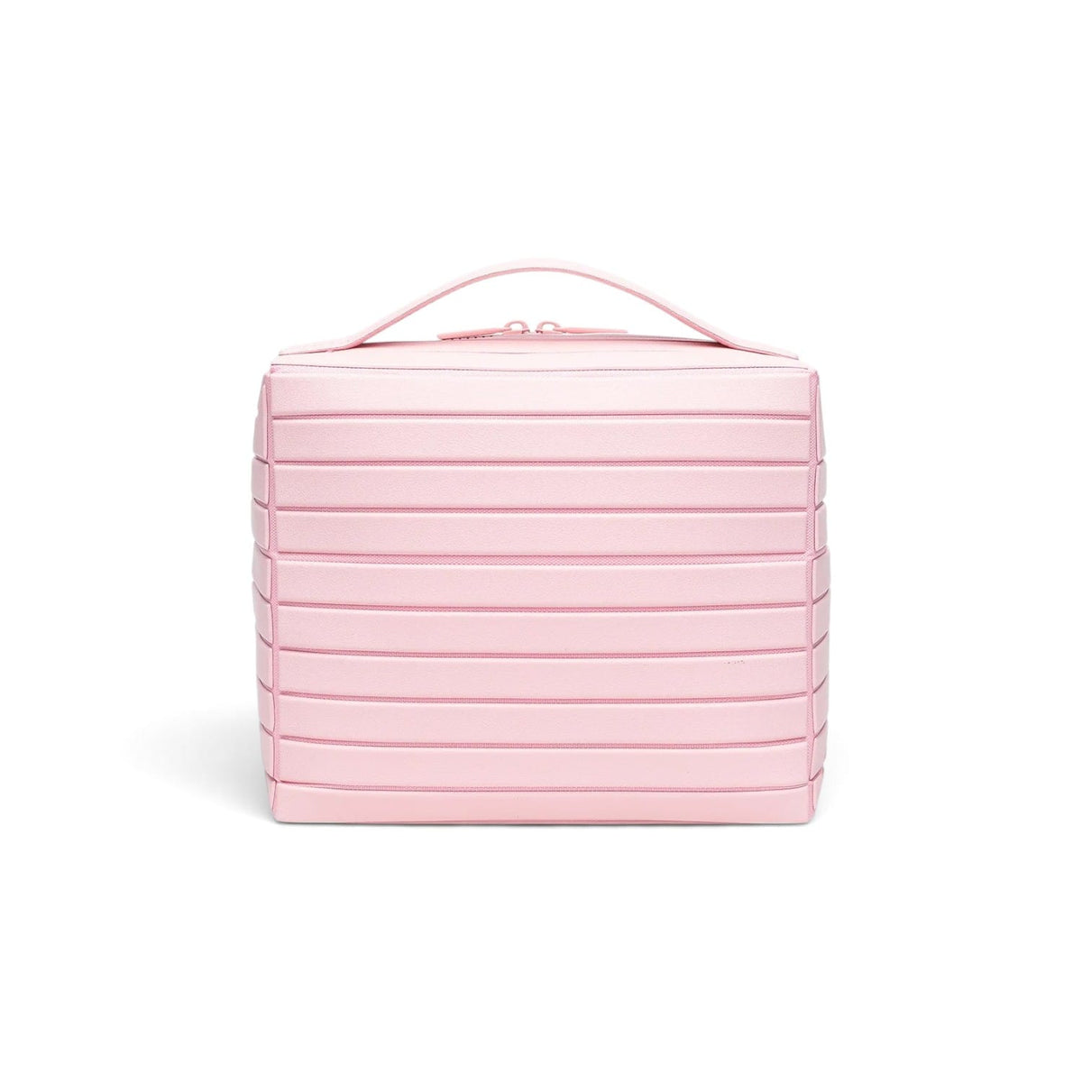 La Rigra | Grande Trousse Maquillage Femme PVC Rigide Rayé