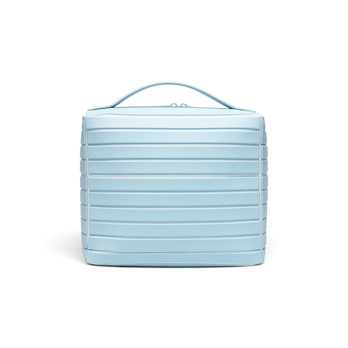 La Rigra | Grande Trousse Maquillage Femme PVC Rigide Rayé