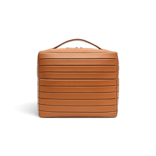 La Rigra | Grande Trousse Maquillage Femme PVC Rigide Rayé
