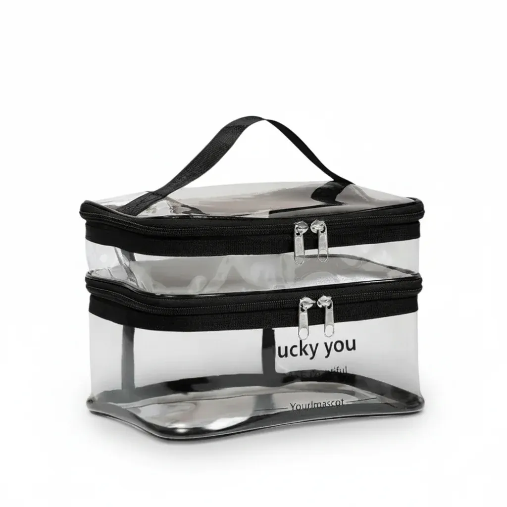 La Stava | Trousse Transparente PVC Grande Capacité TSA