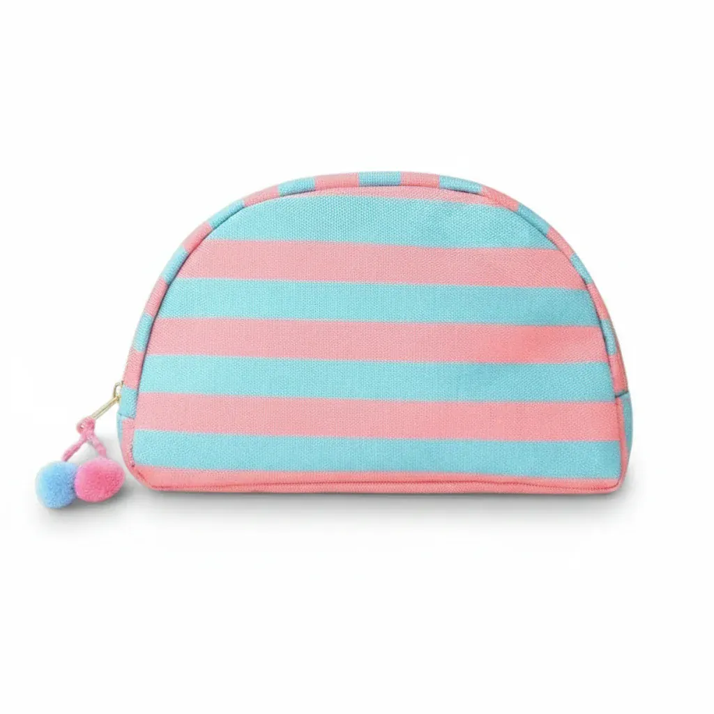 La Stri | Trousse de Toilette Femme Rayée Compacte