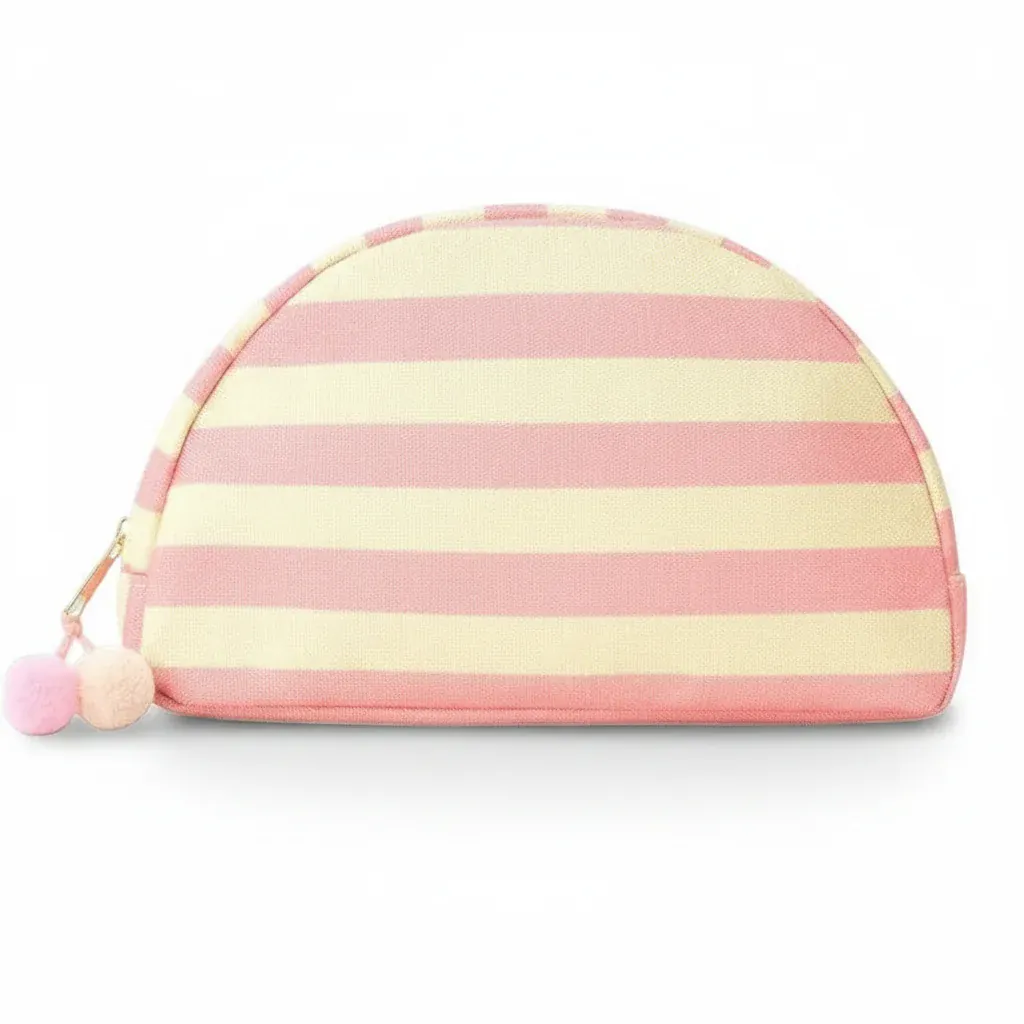 La Stri | Trousse de Toilette Femme Rayée Compacte