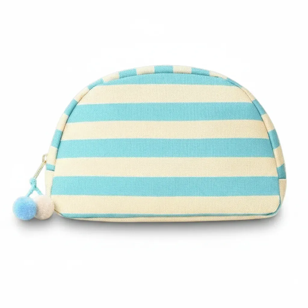 La Stri | Trousse de Toilette Femme Rayée Compacte