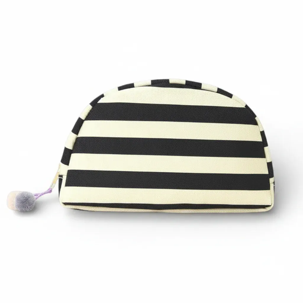 La Stri | Trousse de Toilette Femme Rayée Compacte