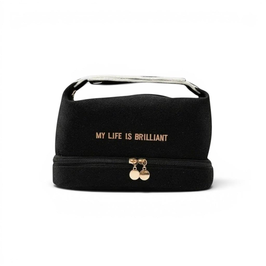La Tela | Trousse de Toilette Femme Toile Double Couche